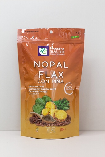 Nopal Flax Linaza con Piña