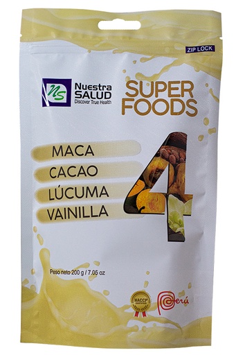 Superfoods 4 x 200 gr