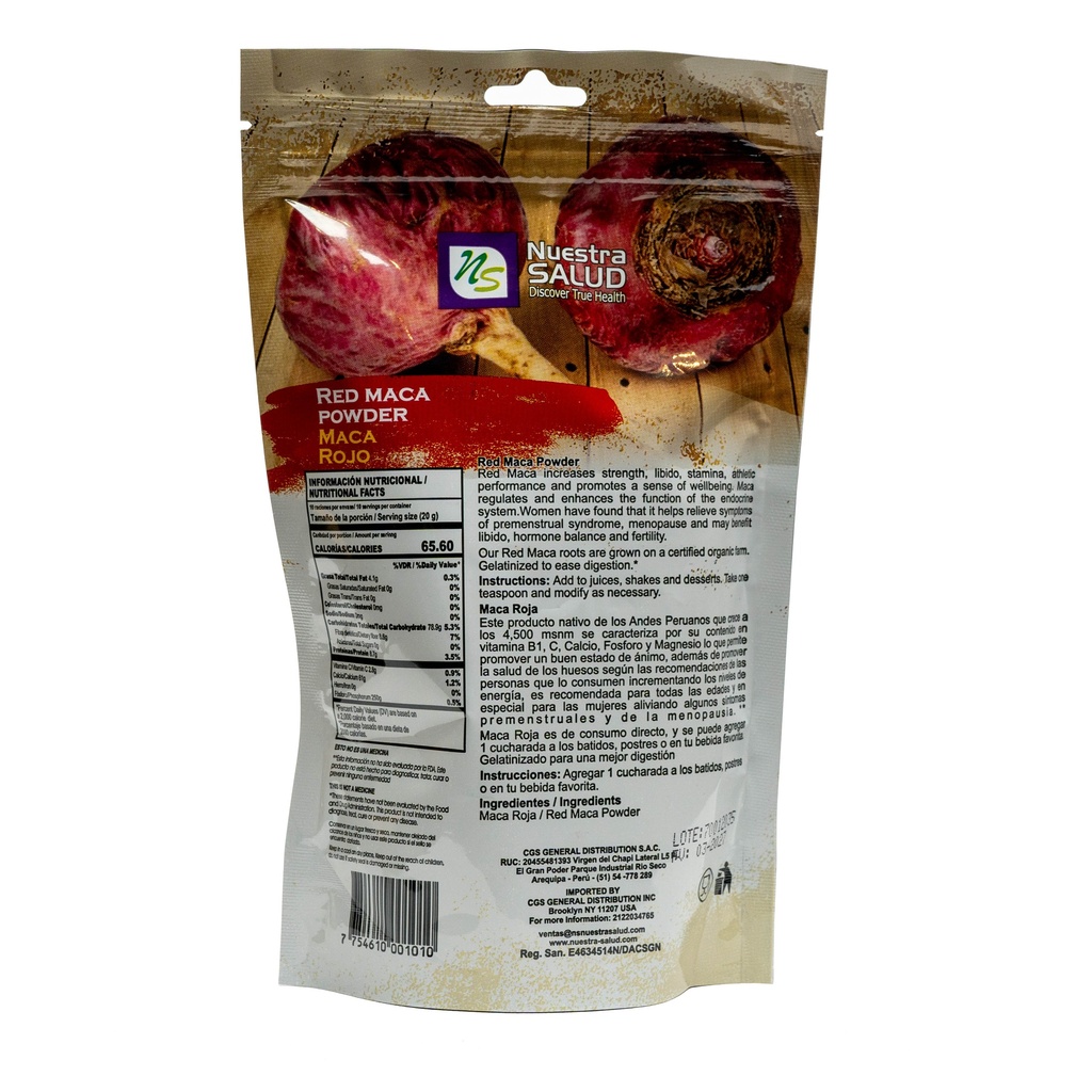 Maca Roja (200g)