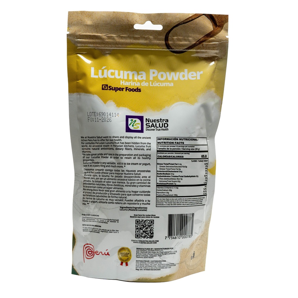 Harina de Lúcuma (200g)