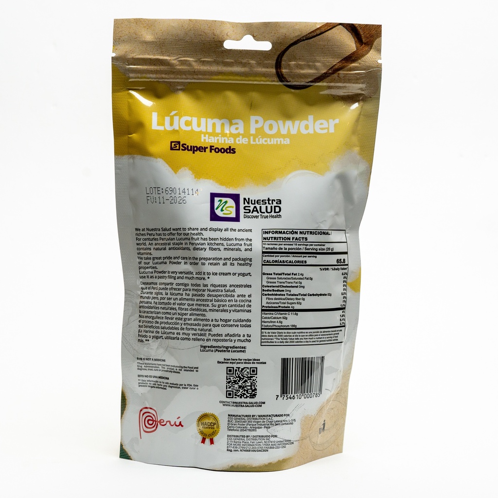 Harina de Lúcuma (200g)