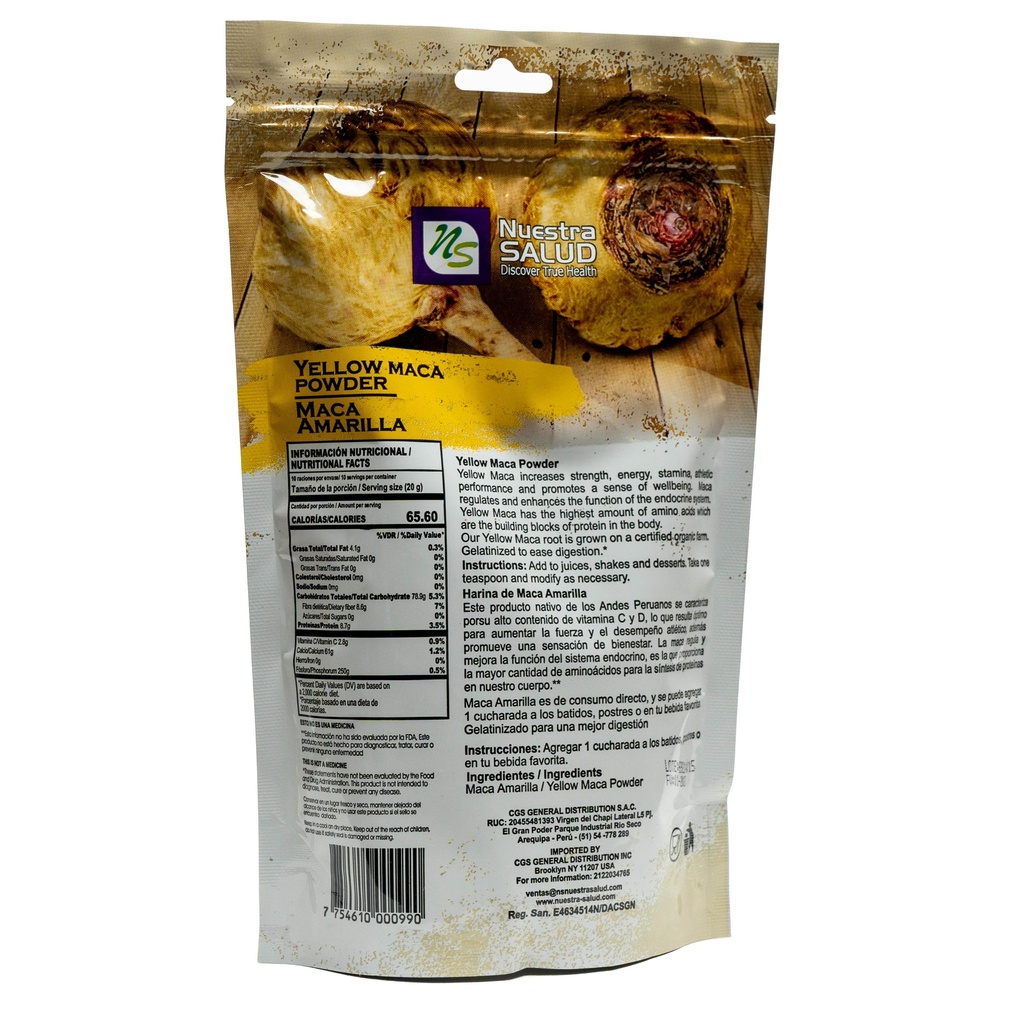 Maca Amarilla (200g)