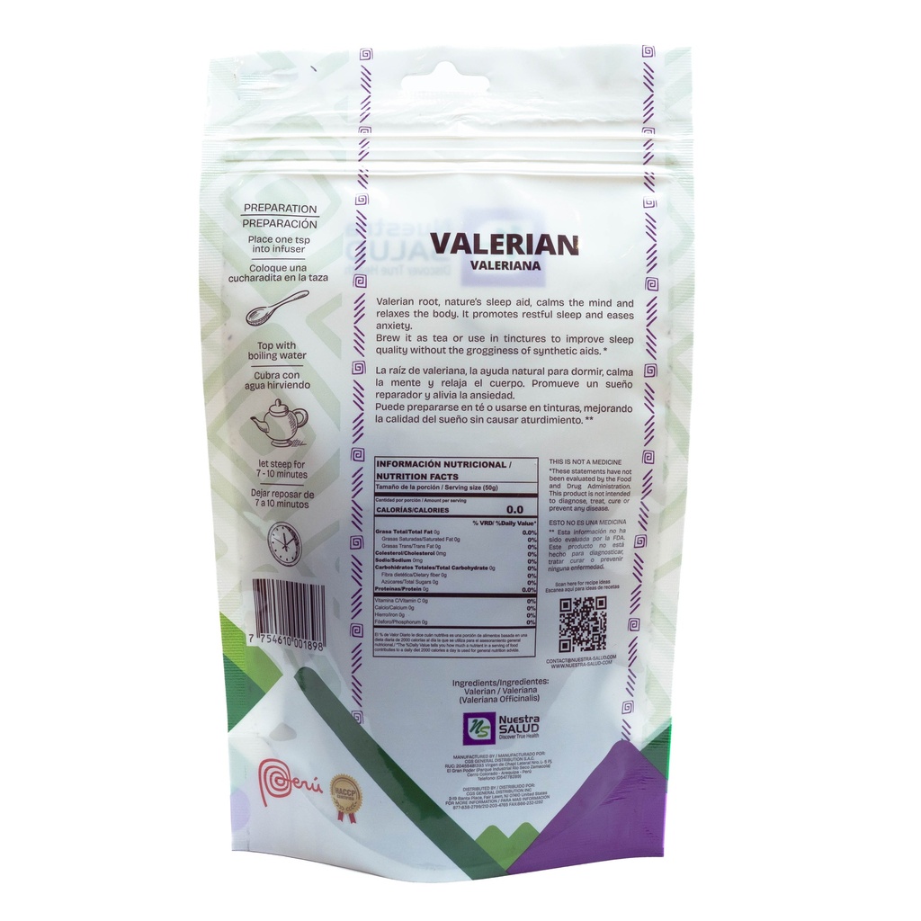 Valeriana 50gr