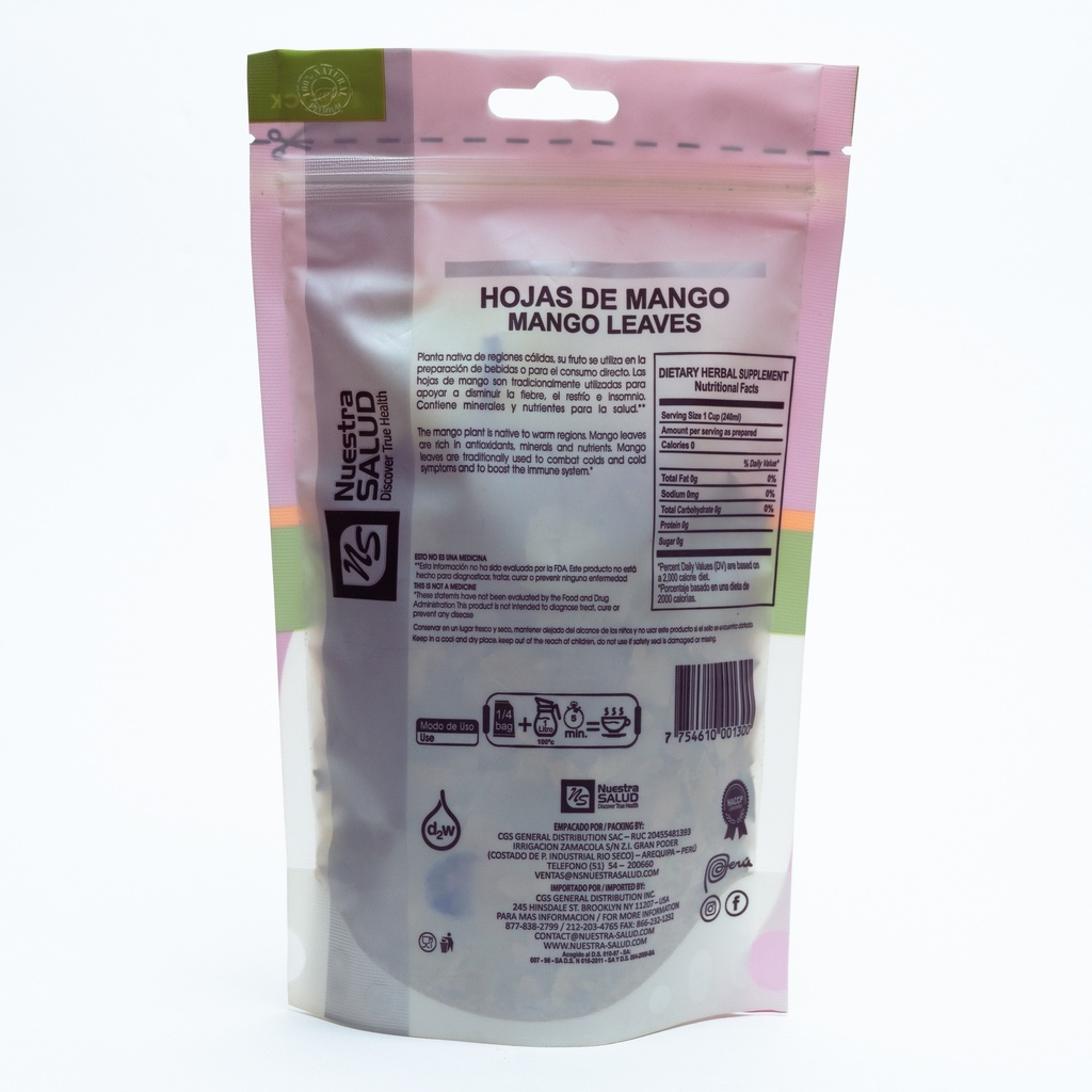 Hojas de Mango 35gr