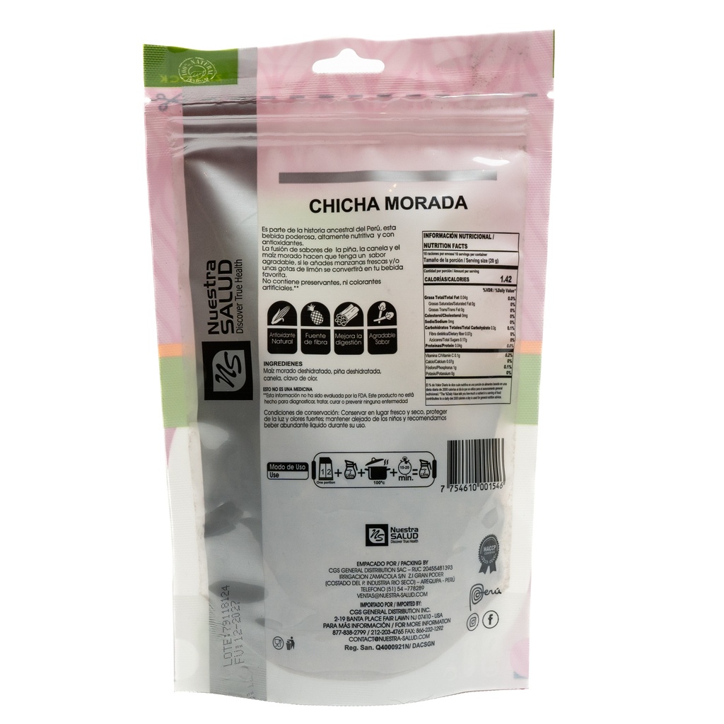Chicha Morada 120gr