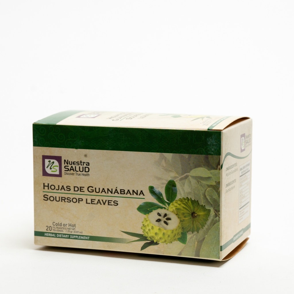 Hojas de Guanabana Filtrante
