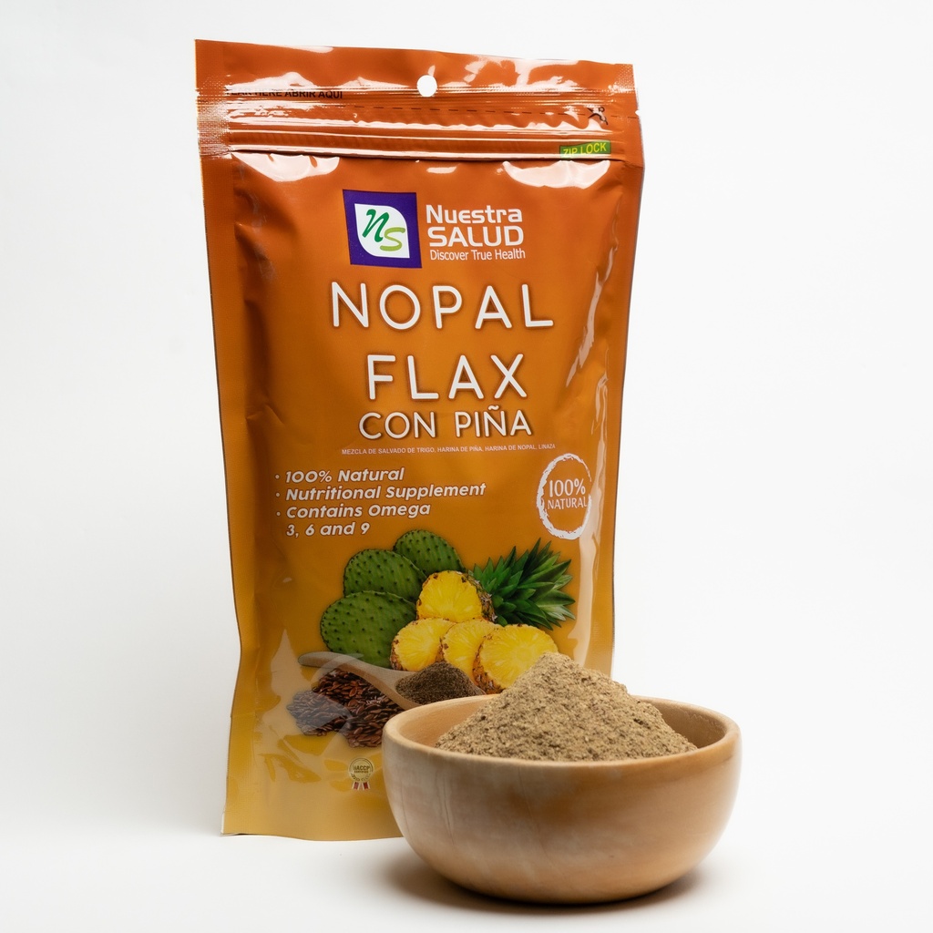 Nopal Flax Linaza con Piña