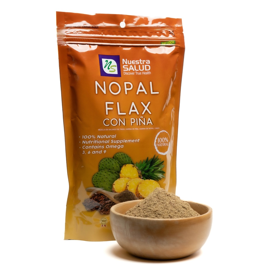 Nopal Flax Linaza con Piña
