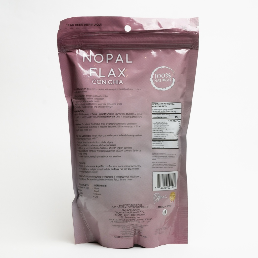 Nopal Flax Chia