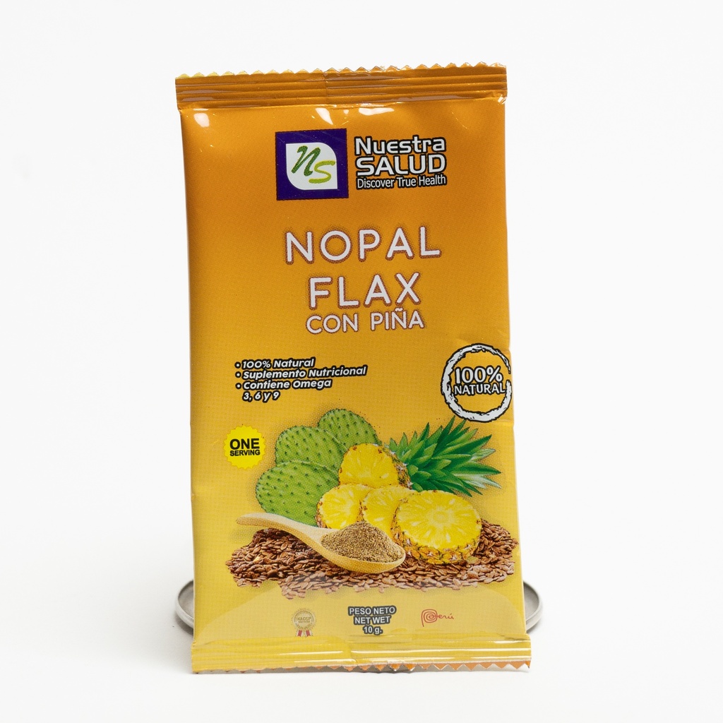 Nopal Flax Linaza Plus Piña (10g)