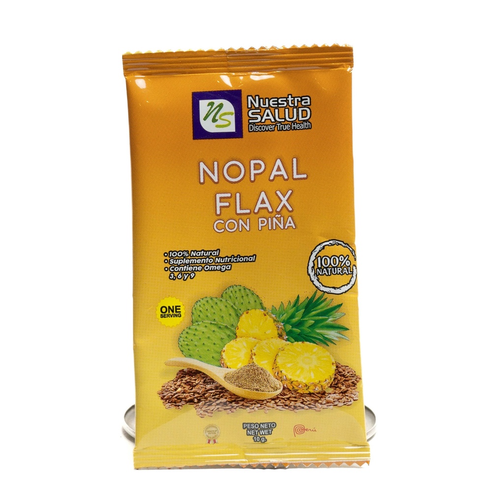 Nopal Flax Linaza Plus Piña (10g)