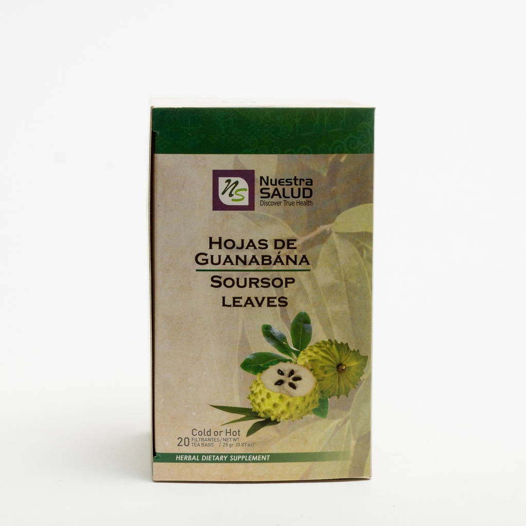 Hojas de Guanabana Filtrante