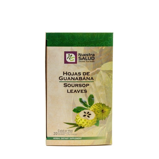 Hojas de Guanabana Filtrante