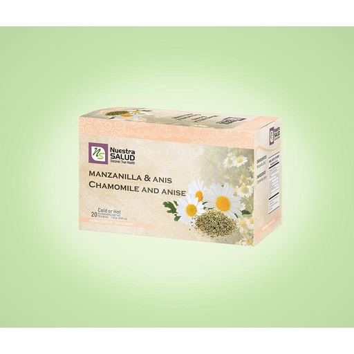 Manzanilla y Anis Filtrante 25 GR