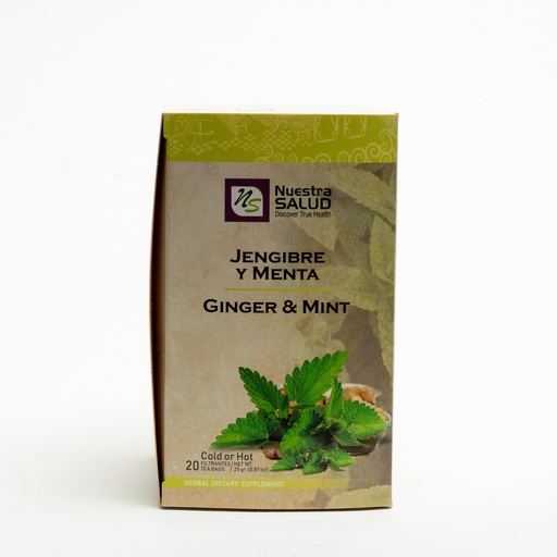 Jengibre & Menta Té Filtrante 25 gr