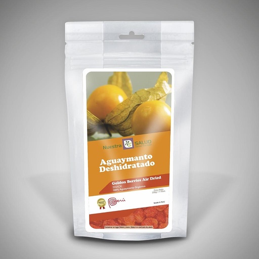 Aguaymanto Deshidratado (200g)