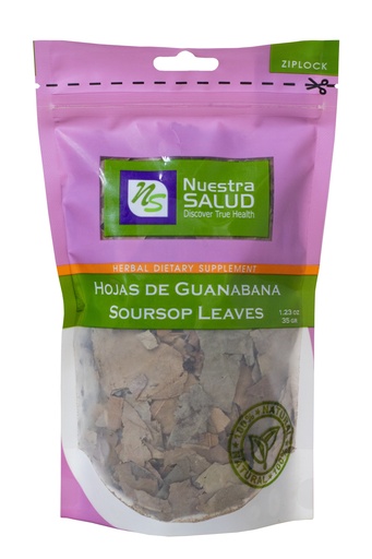 Hojas de Guanabana 35 gr